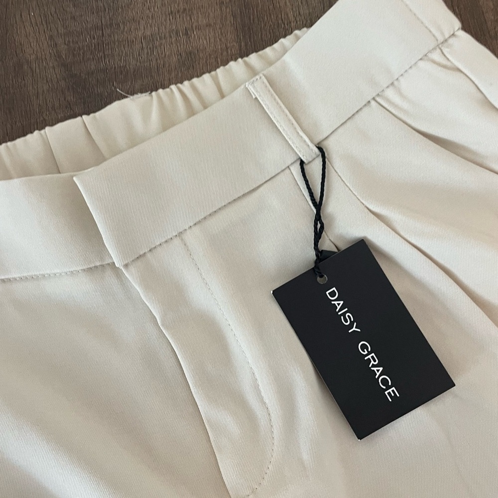 Daisy Grace beige trouser pants long length